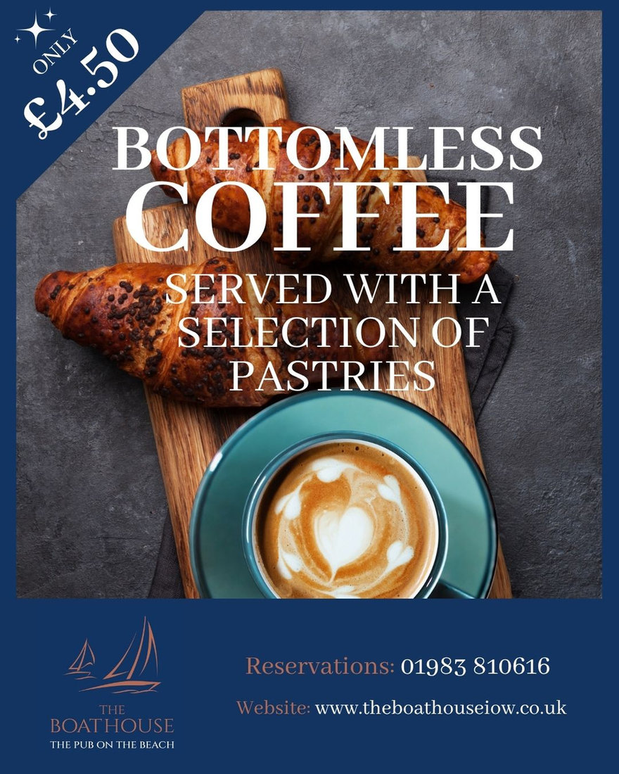 Offer graphic created for The Boathouse by BRIGHT / forma