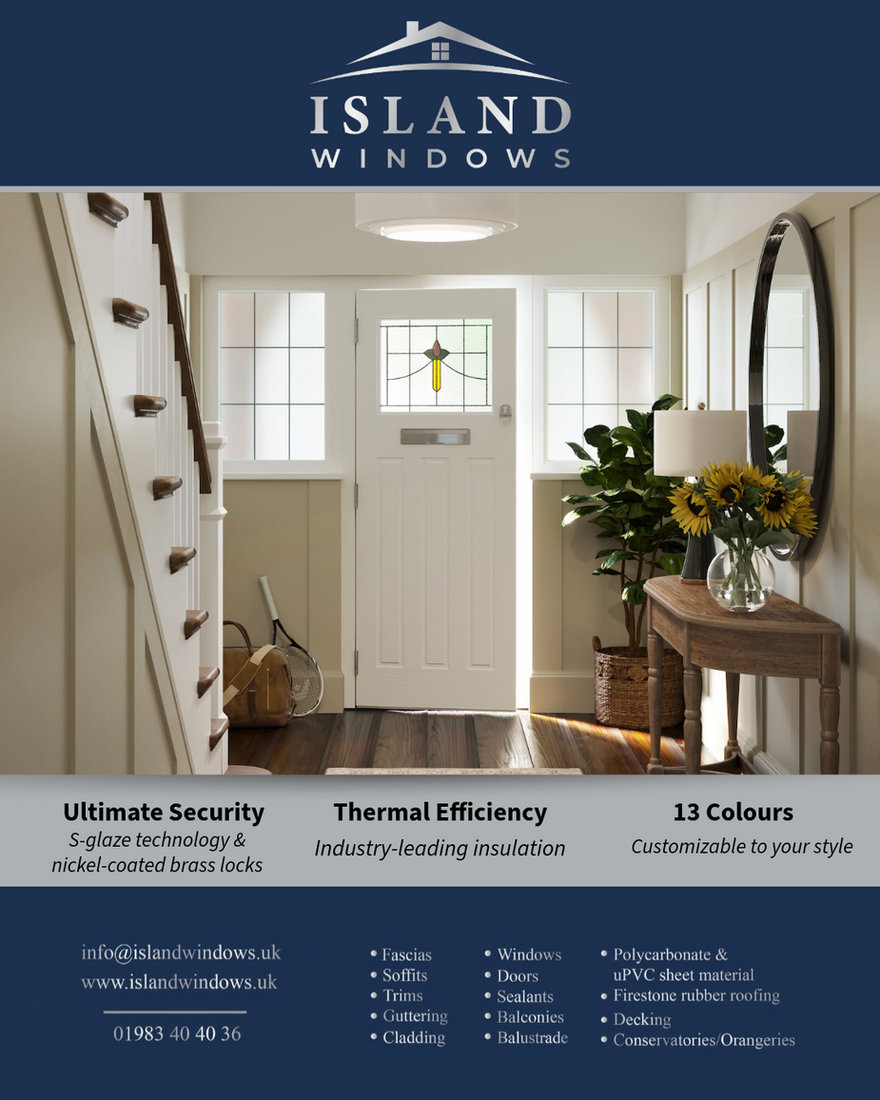 Product graphic created for Island Windows by BRIGHT / forma